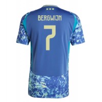 Camisa de Futebol Ajax Steven Bergwijn #7 Equipamento Secundário 2024-25 Manga Curta